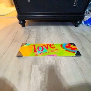 Wall decor love is all we need